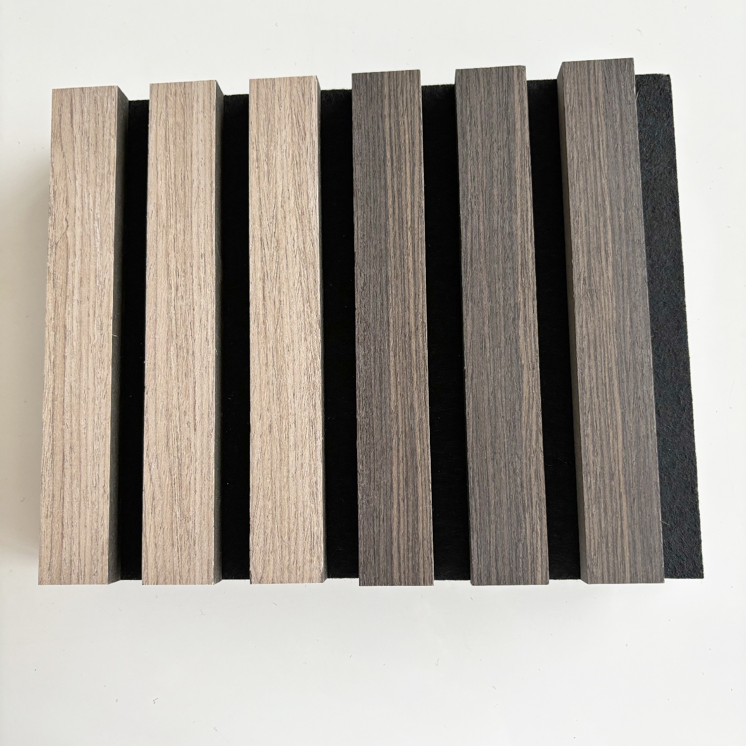 木條格栅電視背景闆